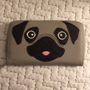 Sleepyville Critters Pug Wallet